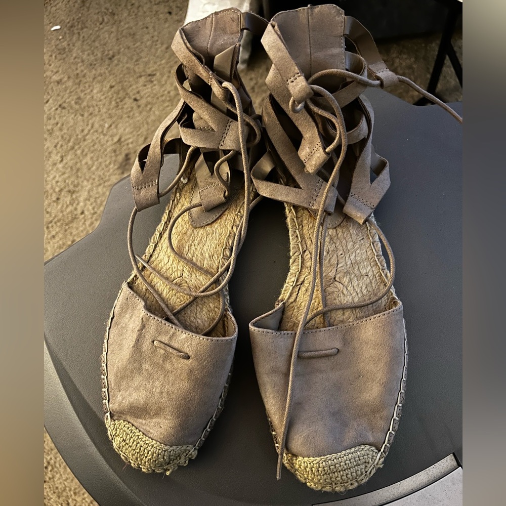 Espadrille Mauve Sandals